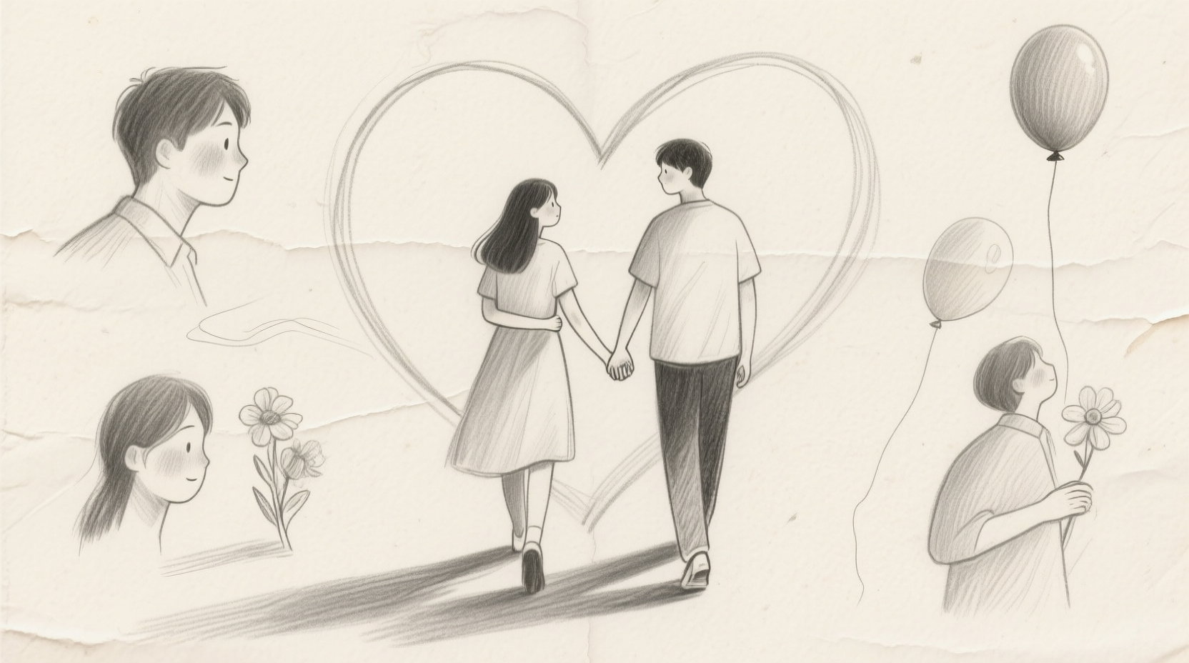couple drawing ideas