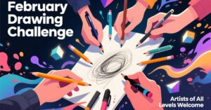 february drawing challenge