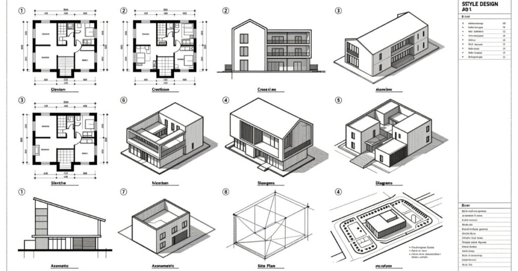 building drawing ideas