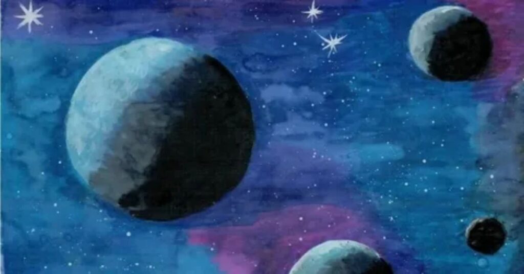 space drawing ideas