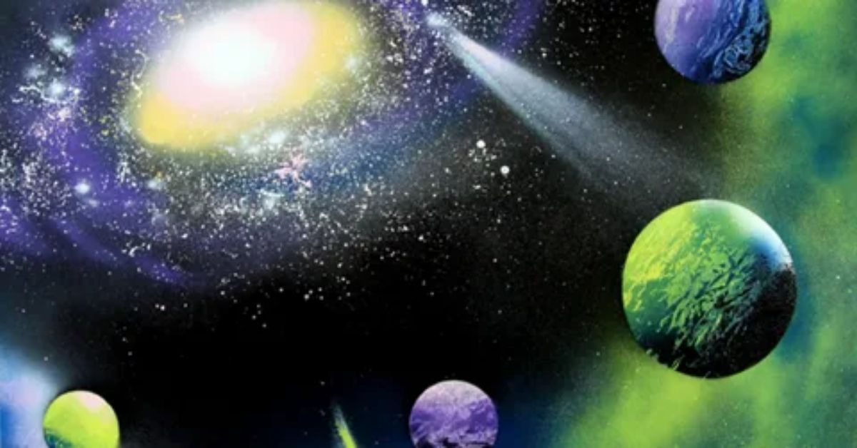 space drawing ideas